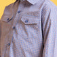 Boys’ Full Sleeves Casual Shirt - Blue
