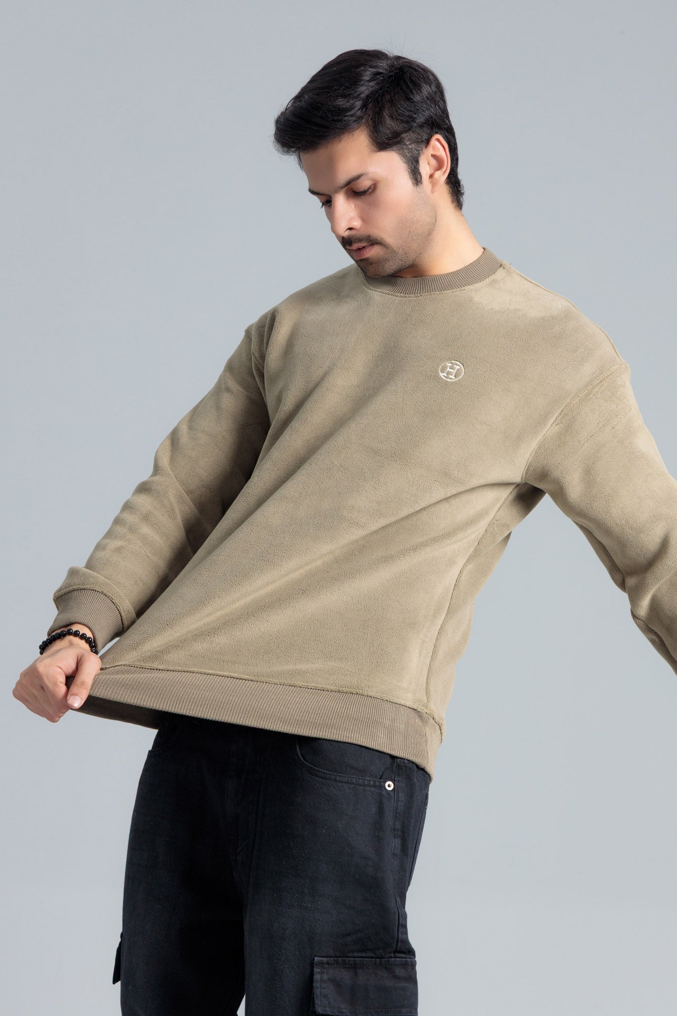 Men’s Cozy Sweatshirt – Coriander