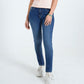 Women Dark Blue Slim Fit Denim Jeans