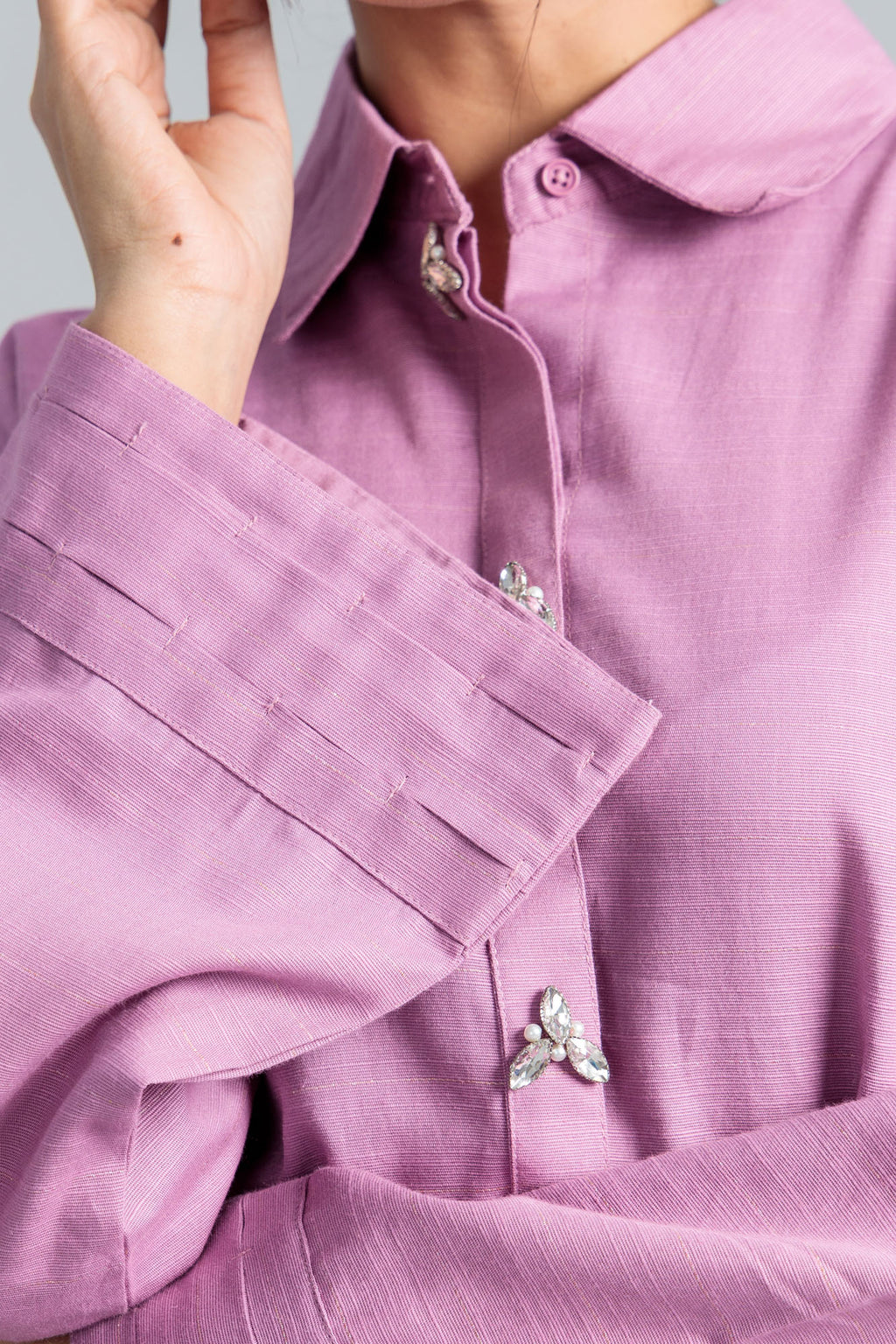 Women’s Cotton Top - Mauve Orchid