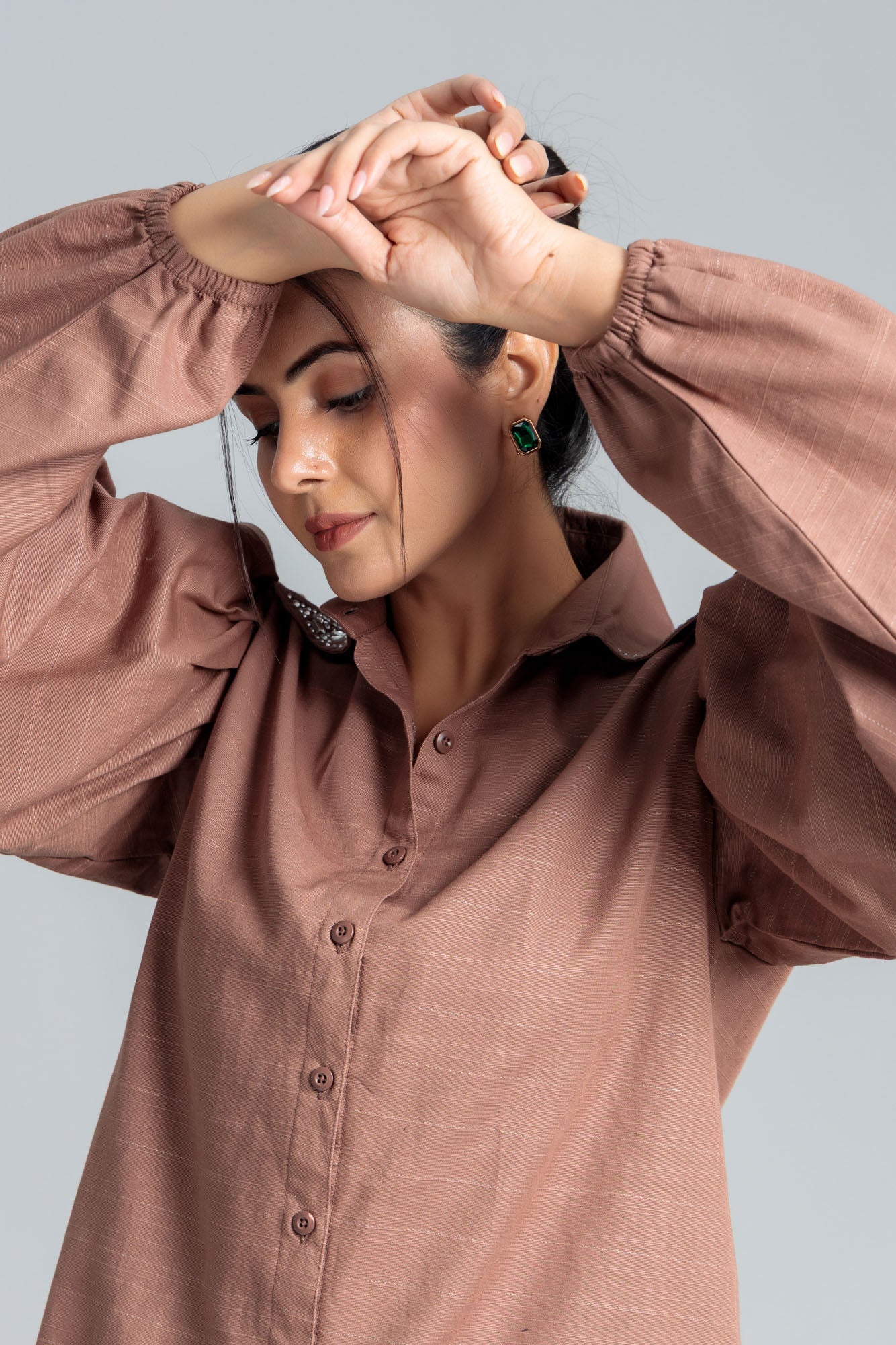 Women’s Cotton Top - Chocolate Malt