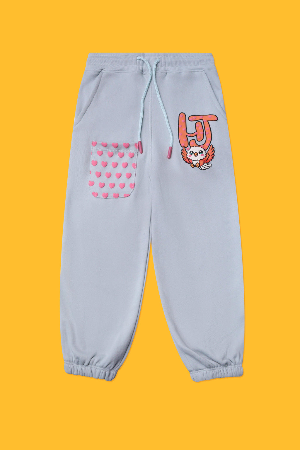 Little Girls Jogger Trouser - Storm Grey