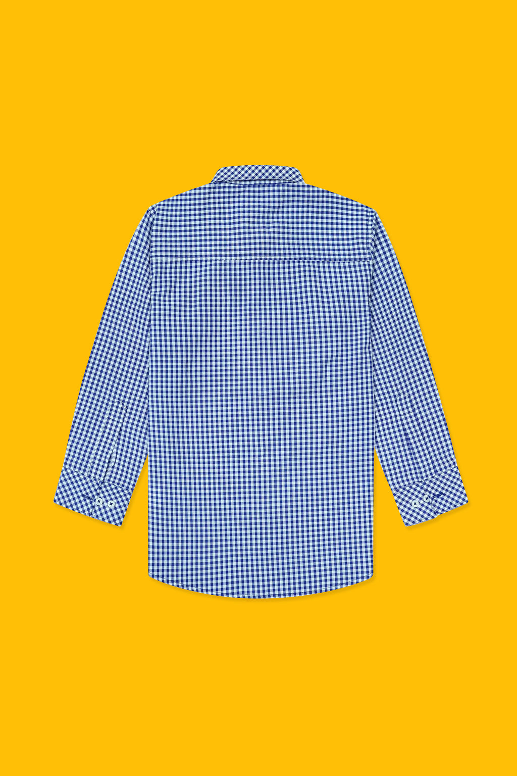 Boys’ Full Sleeves Casual Shirt - Blue & White