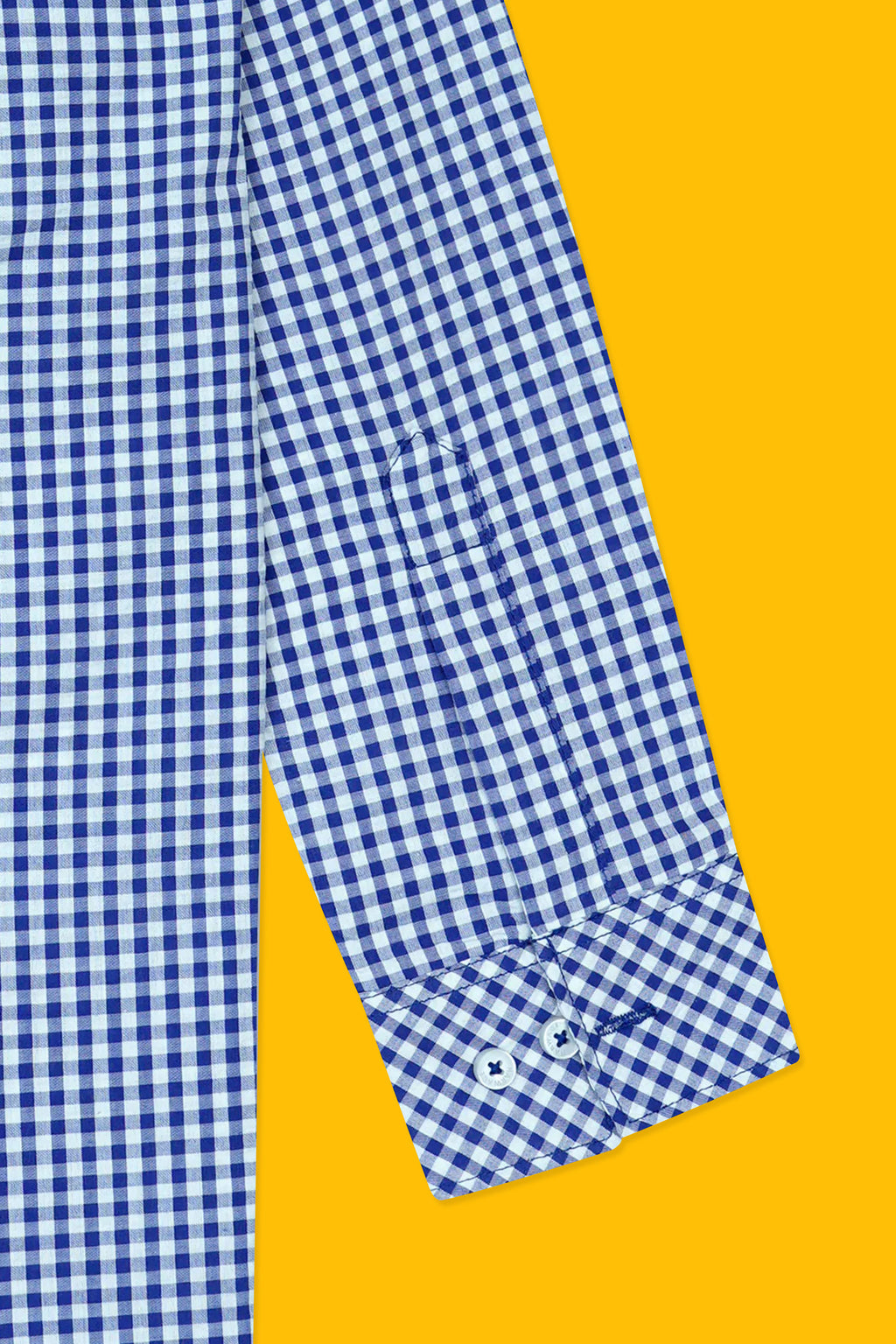 Boys’ Full Sleeves Casual Shirt - Blue & White