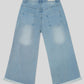 Girls Straight Fit Jeans - Mid Blue