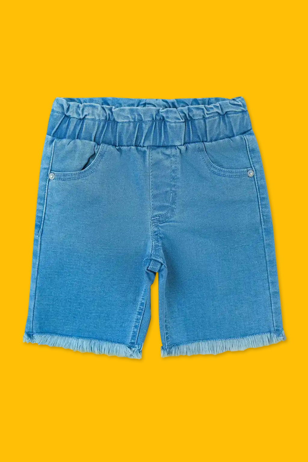 Little Girls' Straight Fit Stretch Denim Jeans - Light Blue