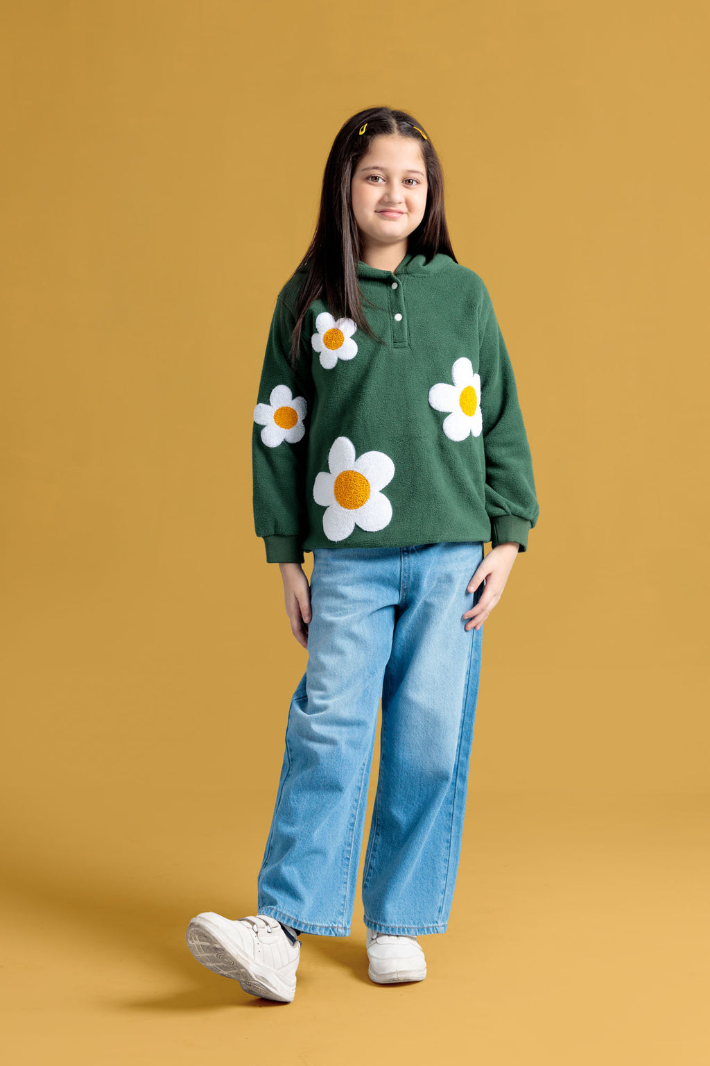 Junior Girls Pullover Hoodie