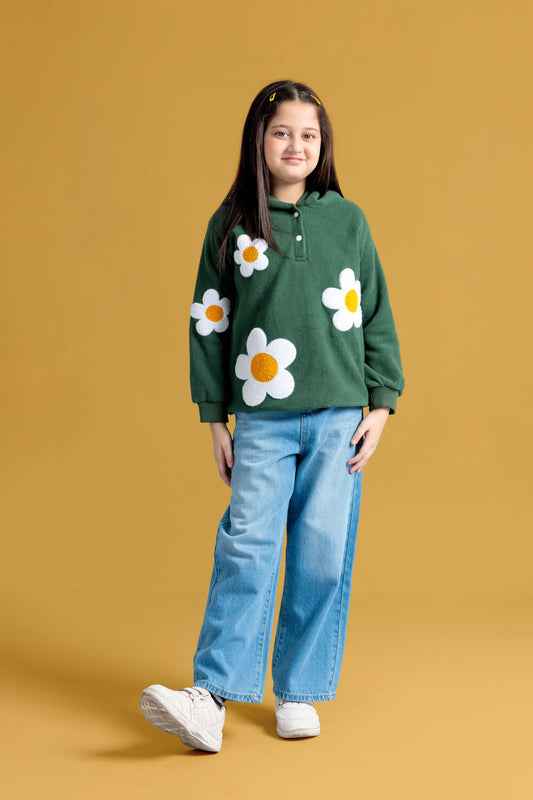 Junior Girls Pullover Hoodie