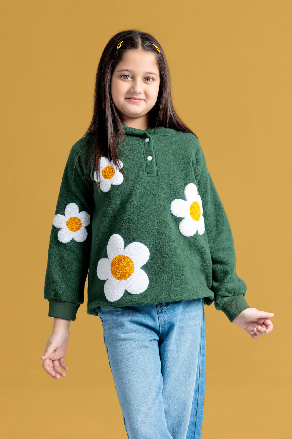 Junior Girls Pullover Hoodie