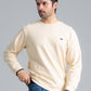 Men’s Oversized Sweatshirt - Wood Ash