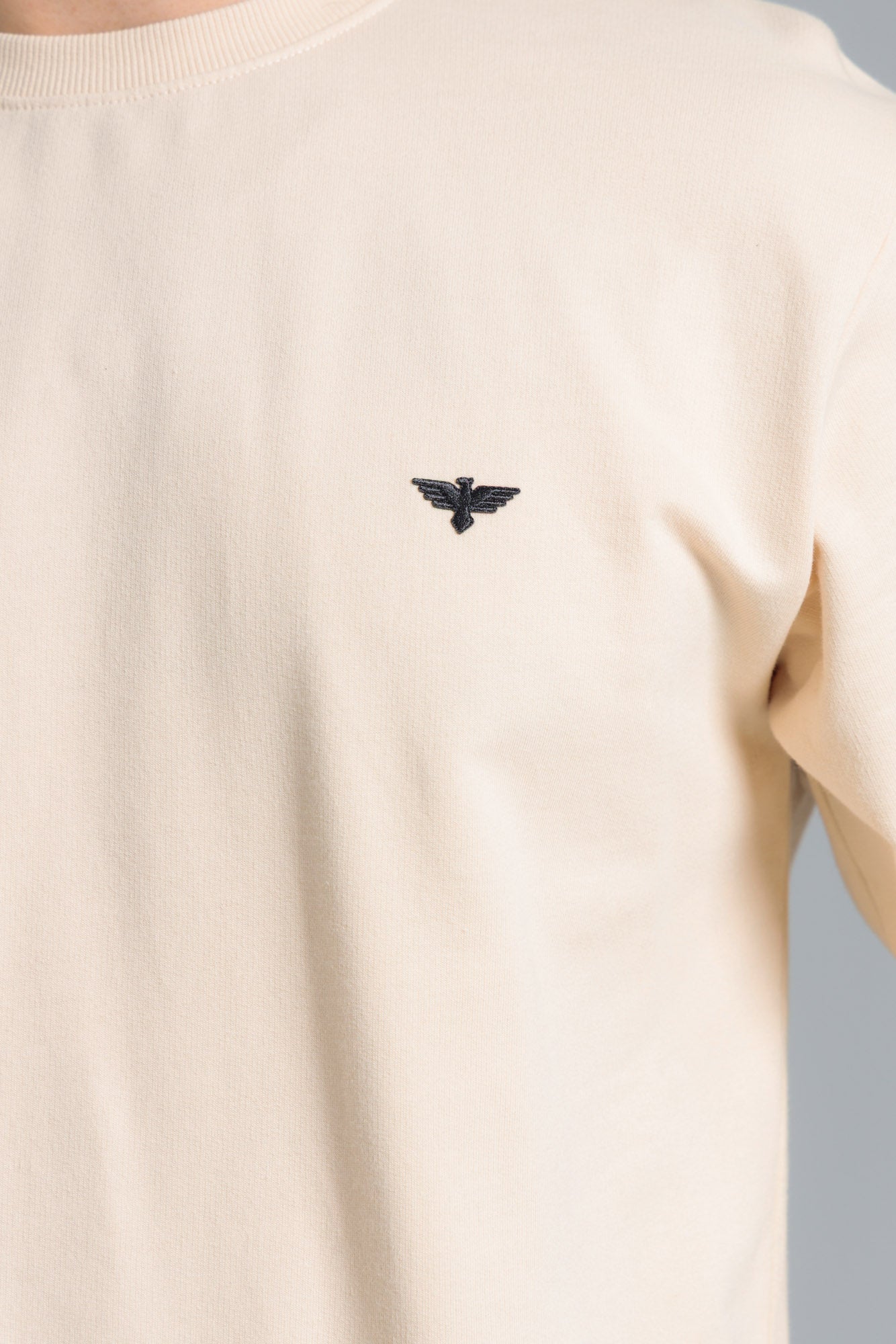 Men’s Oversized Sweatshirt - Wood Ash