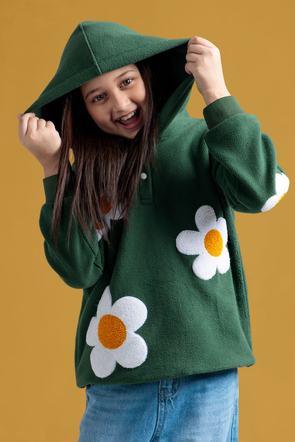 Junior Girls Pullover Hoodie