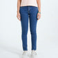Women Denim Slim Fit Jeans – Mid Blue