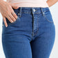 Women Denim Slim Fit Jeans – Mid Blue