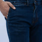 Men Chino Denim Jeans - Rinse Wash