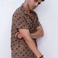 Men Casual Shirts	- Brown