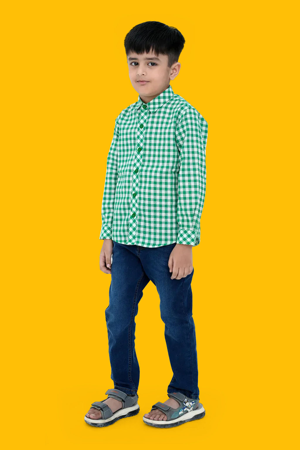 Boys Casual Shirt – Green