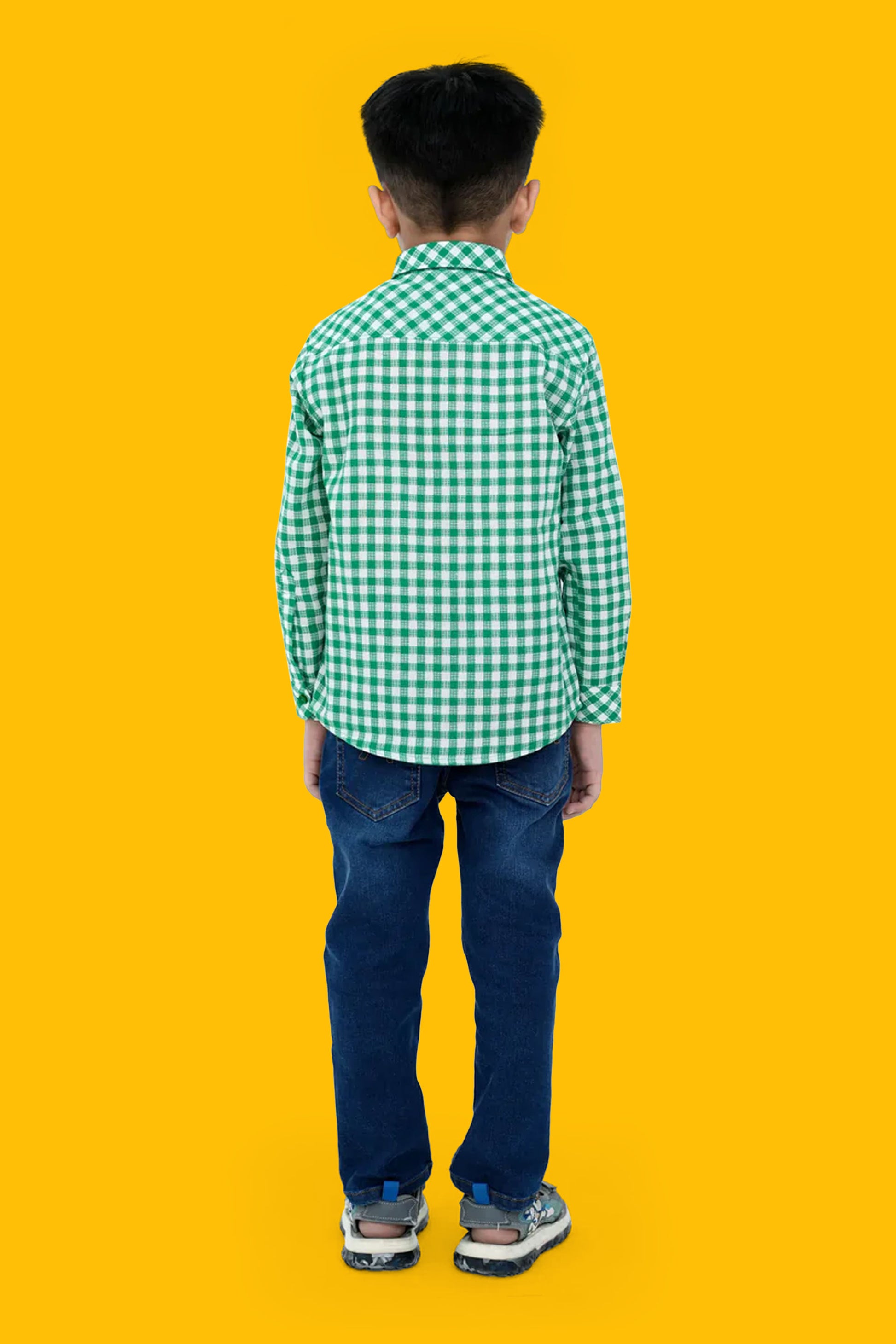 Boys Casual Shirt – Green