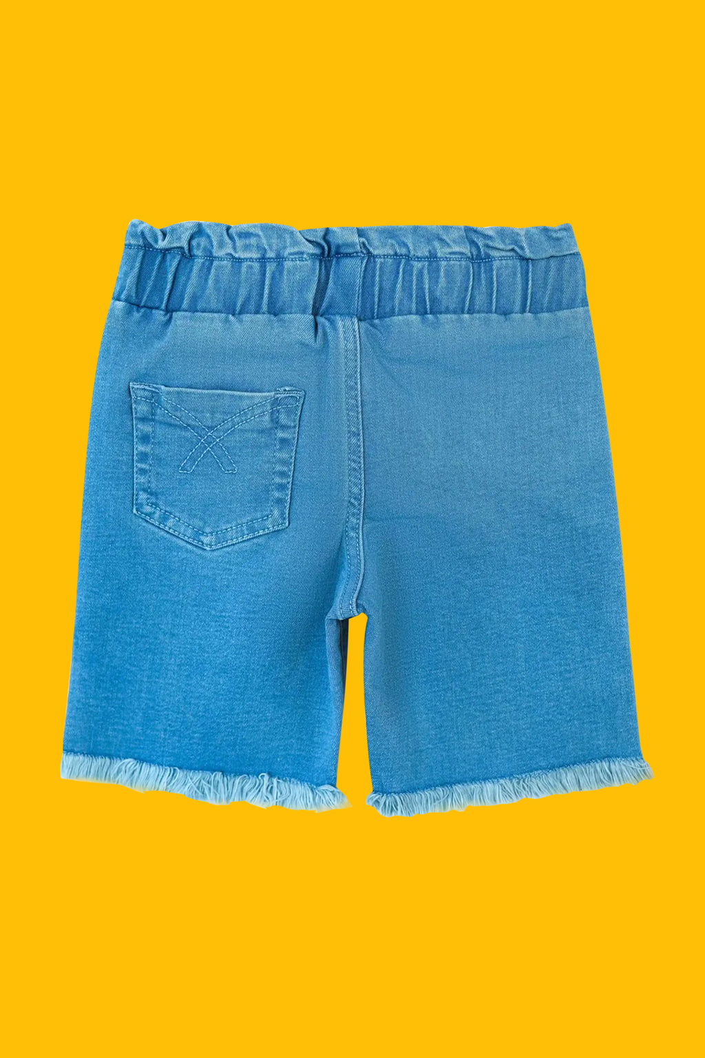 Little Girls' Straight Fit Stretch Denim Jeans - Light Blue