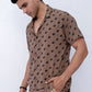 Men Casual Shirts	- Brown