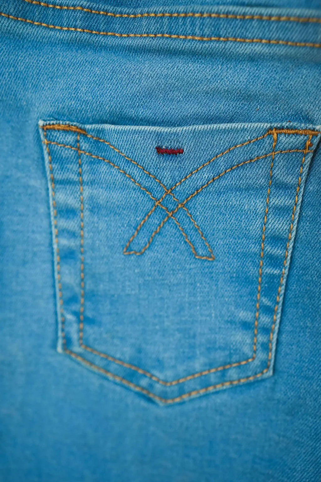 Little Girls' Straight Fit Denim Jeans - Light Blue