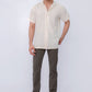 Men Casual Shirts	- Cream