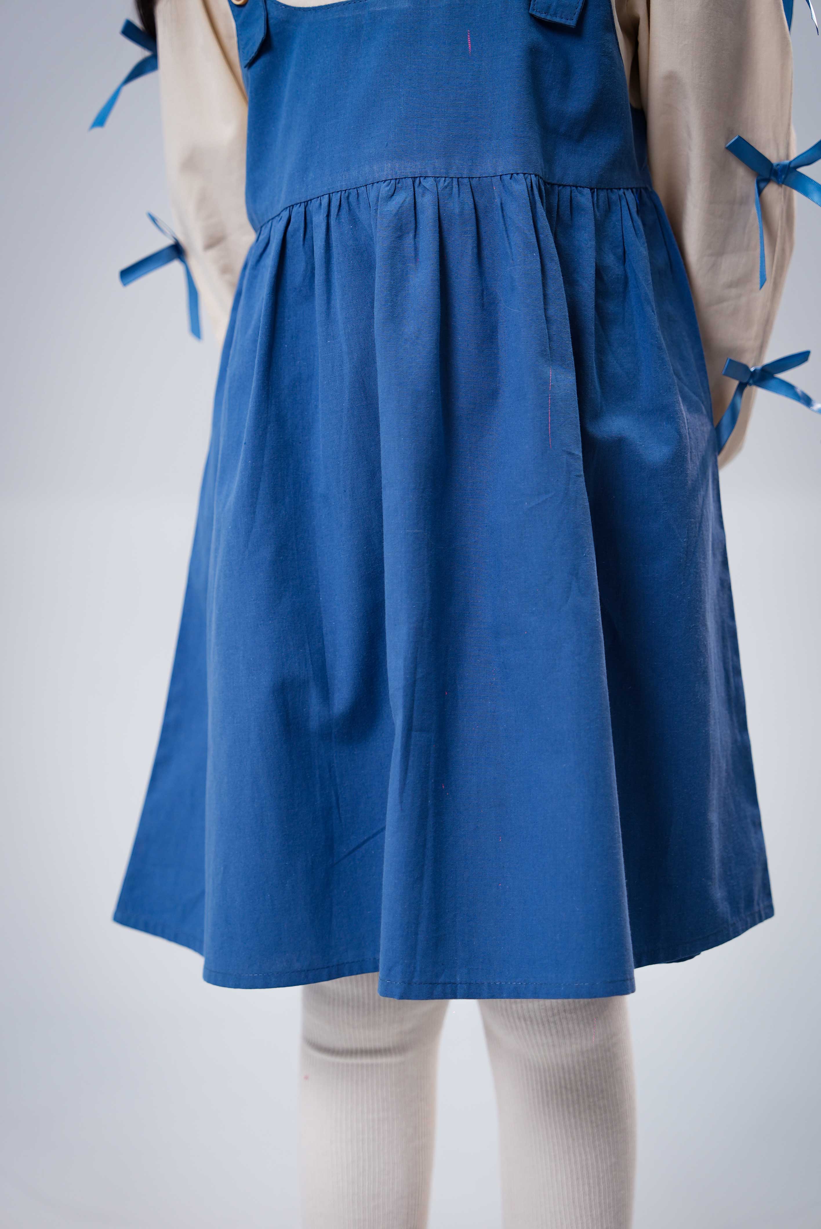 Junior Girls Frock - Blue