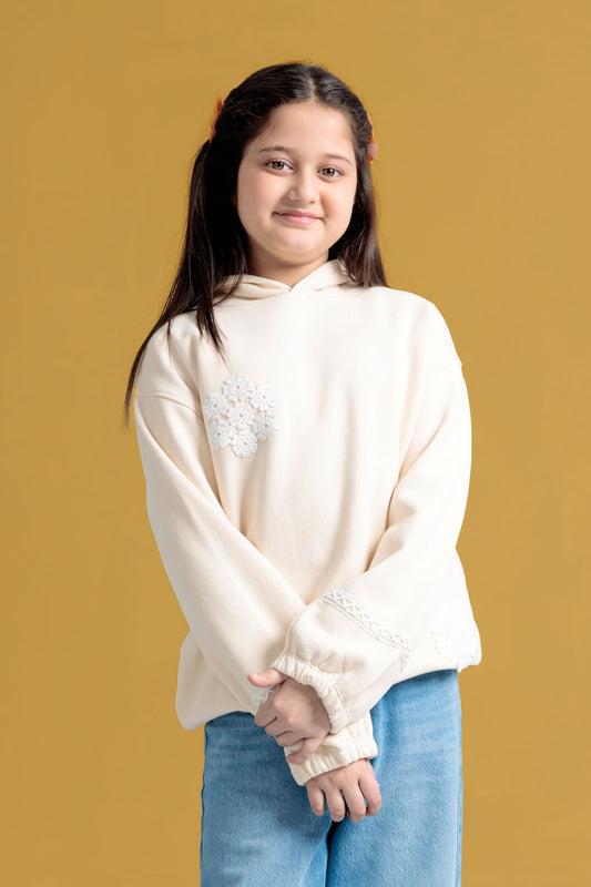 Junior Girls Pullover Hoodie