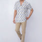 Men Casual Shirts	- White