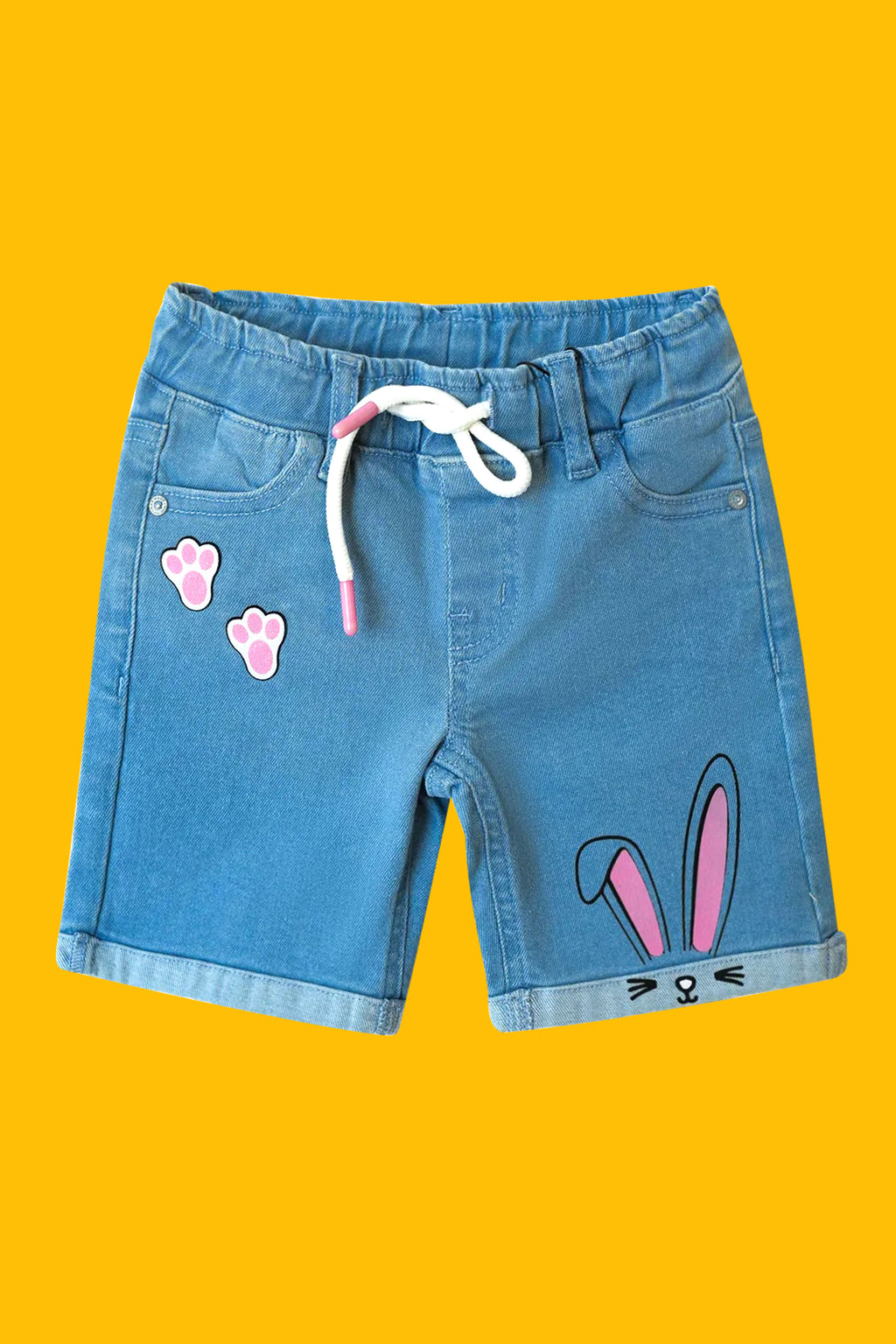 Little Girls' Straight Fit Denim Jeans - Light Blue