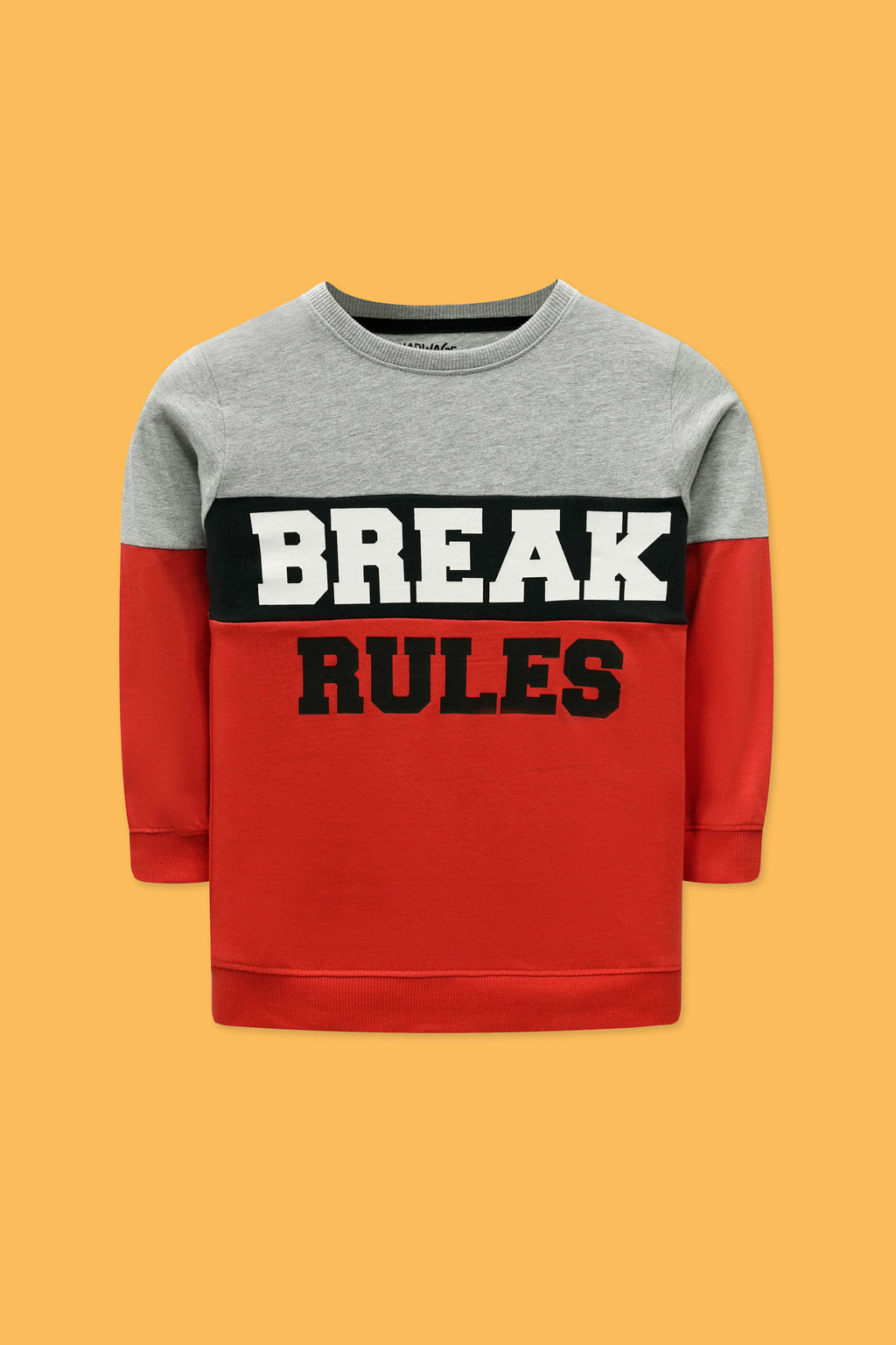 Little Boys’ Two-Piece Outfit - Grey & Black