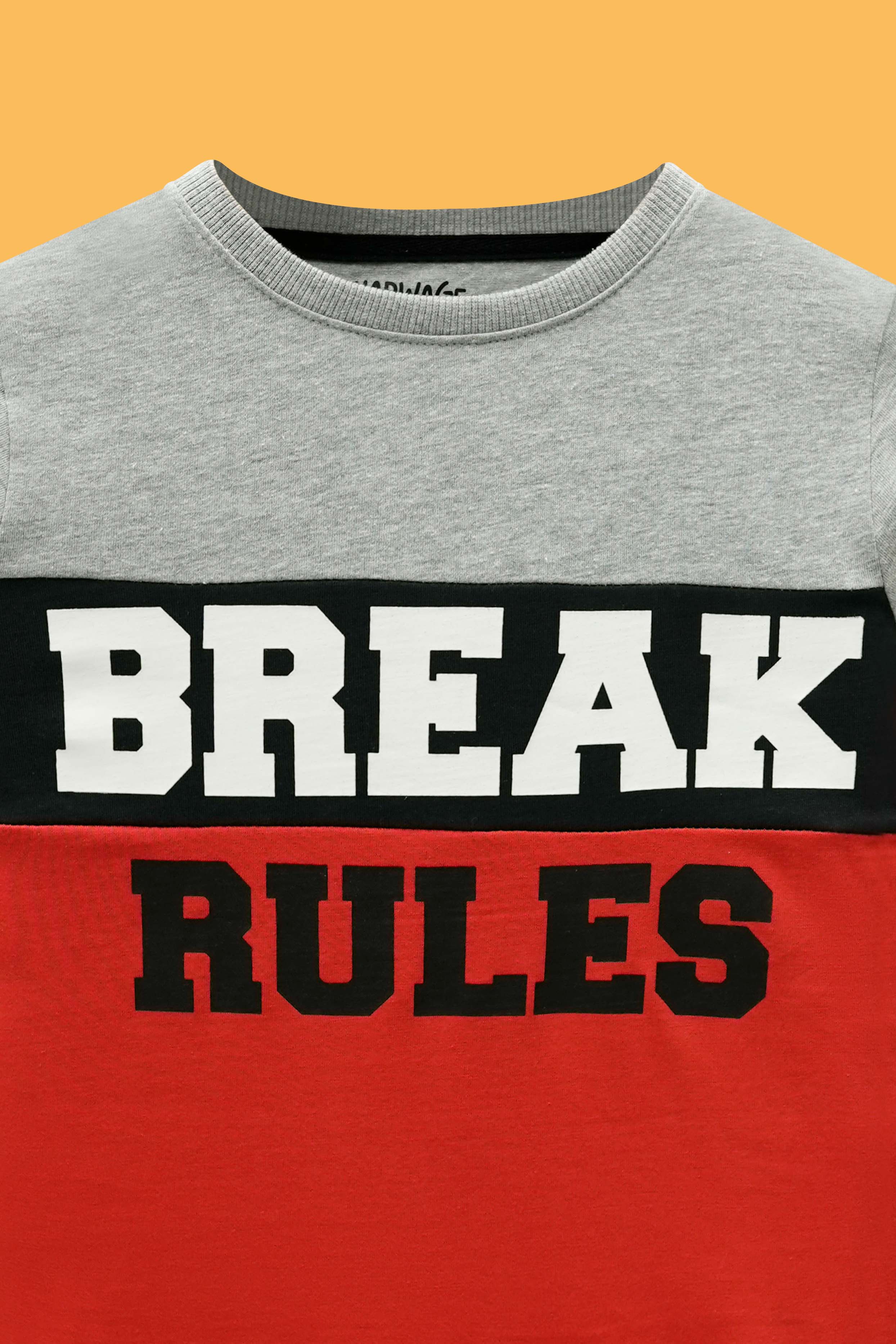 Little Boys’ Two-Piece Outfit - Grey & Black