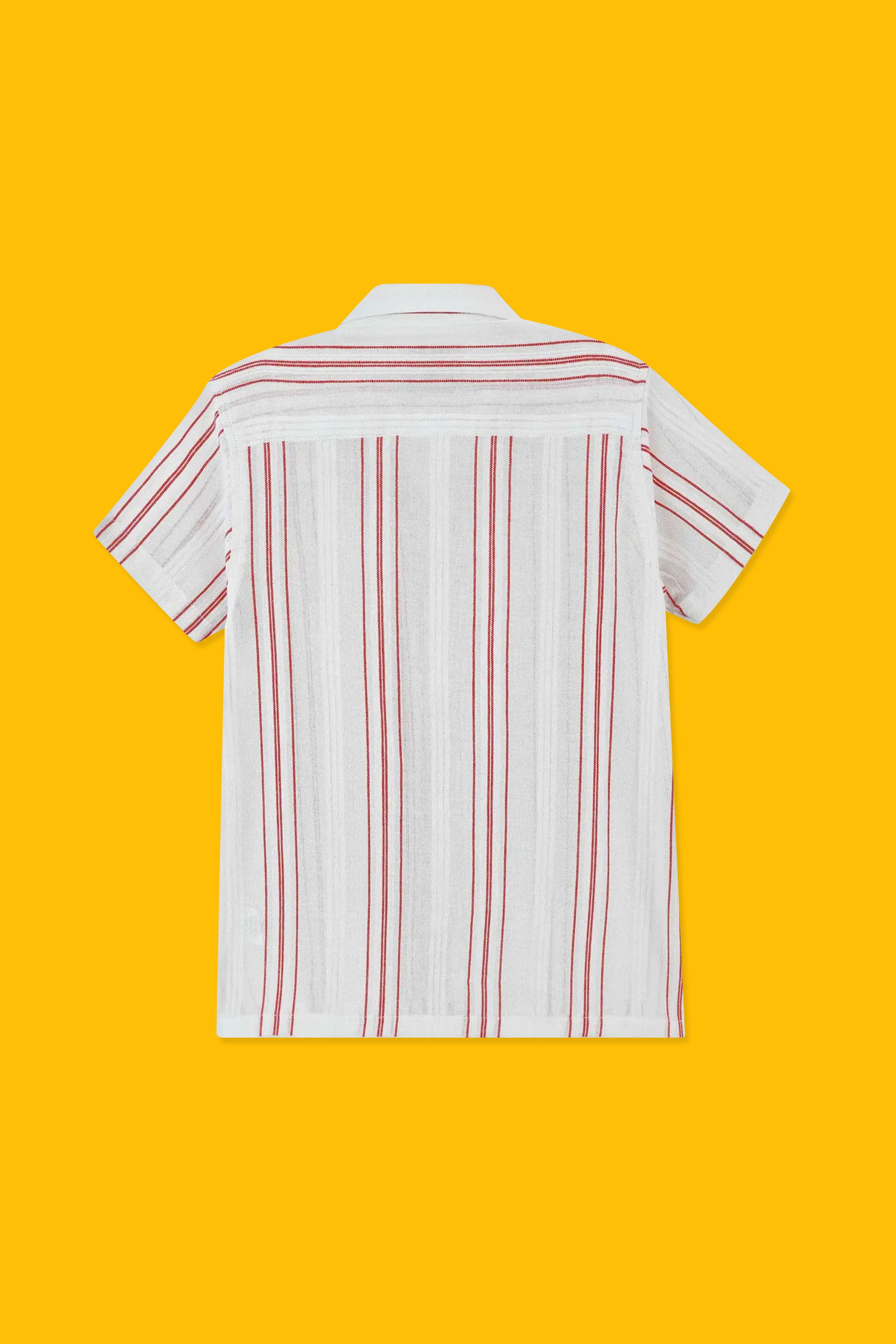 Boys' Resort Collar Shirt - white