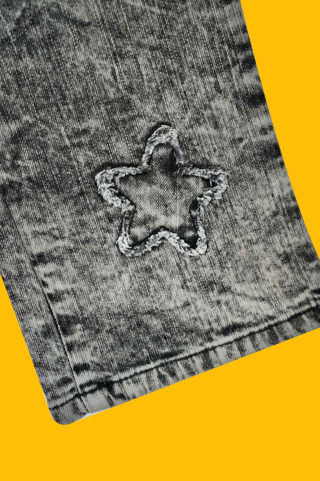 Little Girls' Straight Fit Denim Jeans - Grey