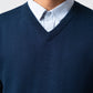 Men’s V-Neck Cardigan - Navy