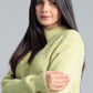 Women’s Wool Cardigan - Parrot Green