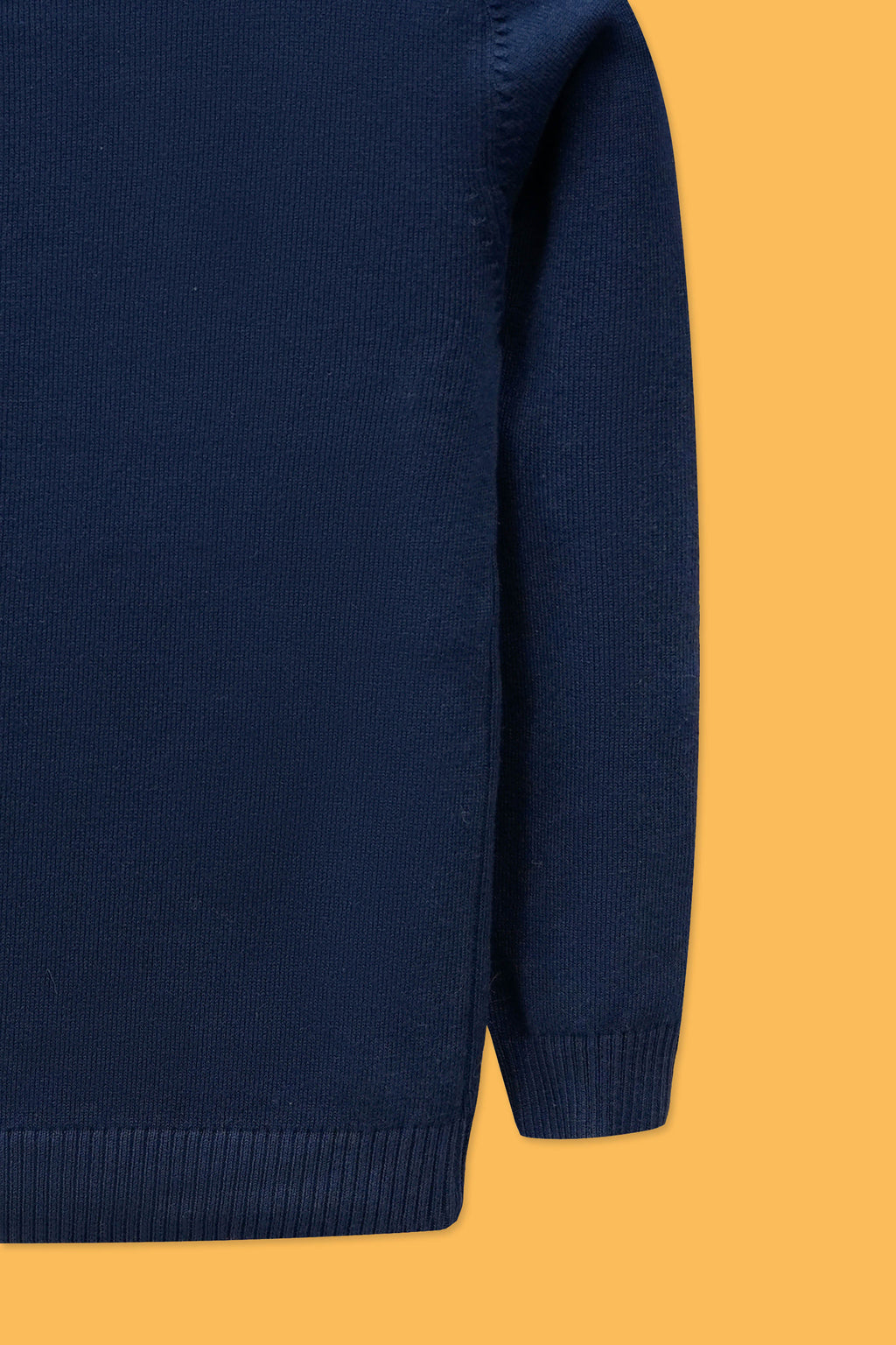 Little Girls’ Cotton Cardigan - Ink Blue