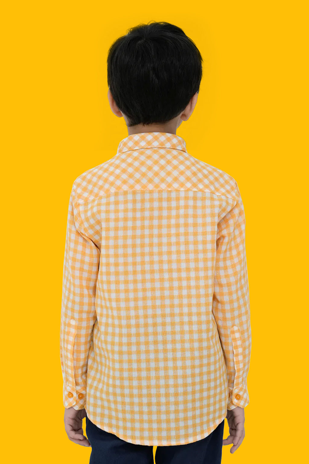 Boys Casual Shirt – Yellow