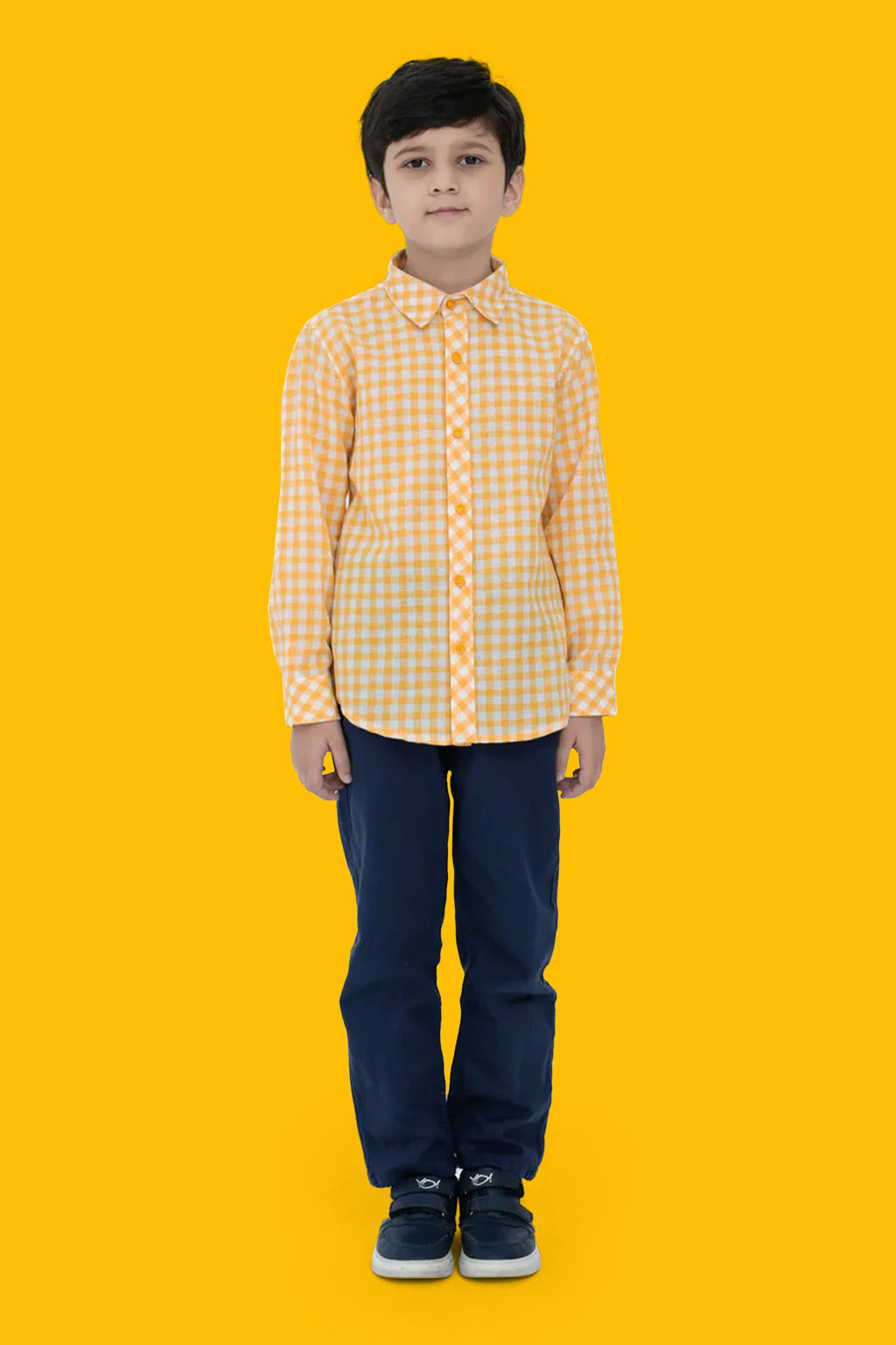 Boys Casual Shirt – Yellow