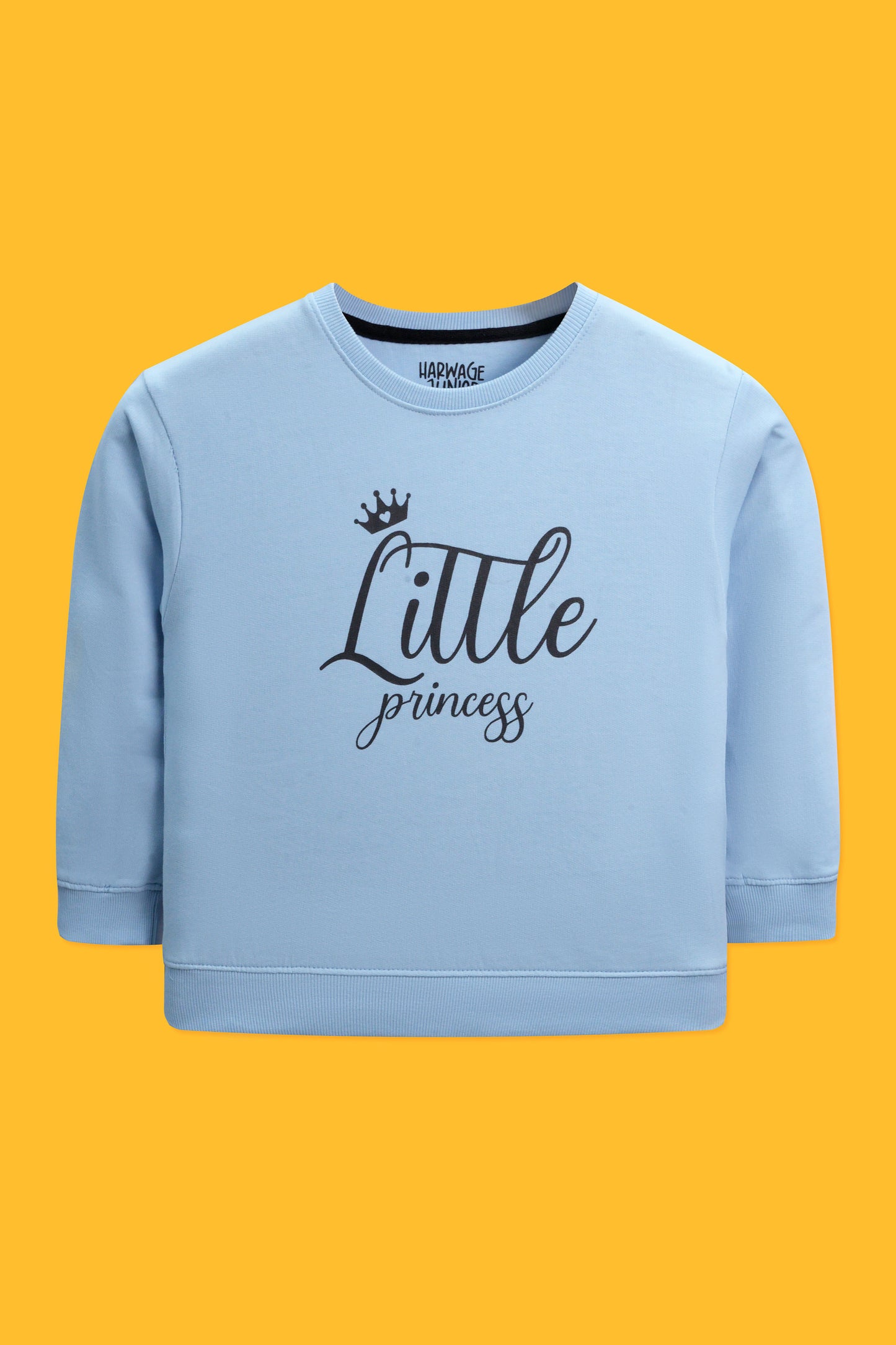 Little Girls Two-Piece Outfit - Clear Sky