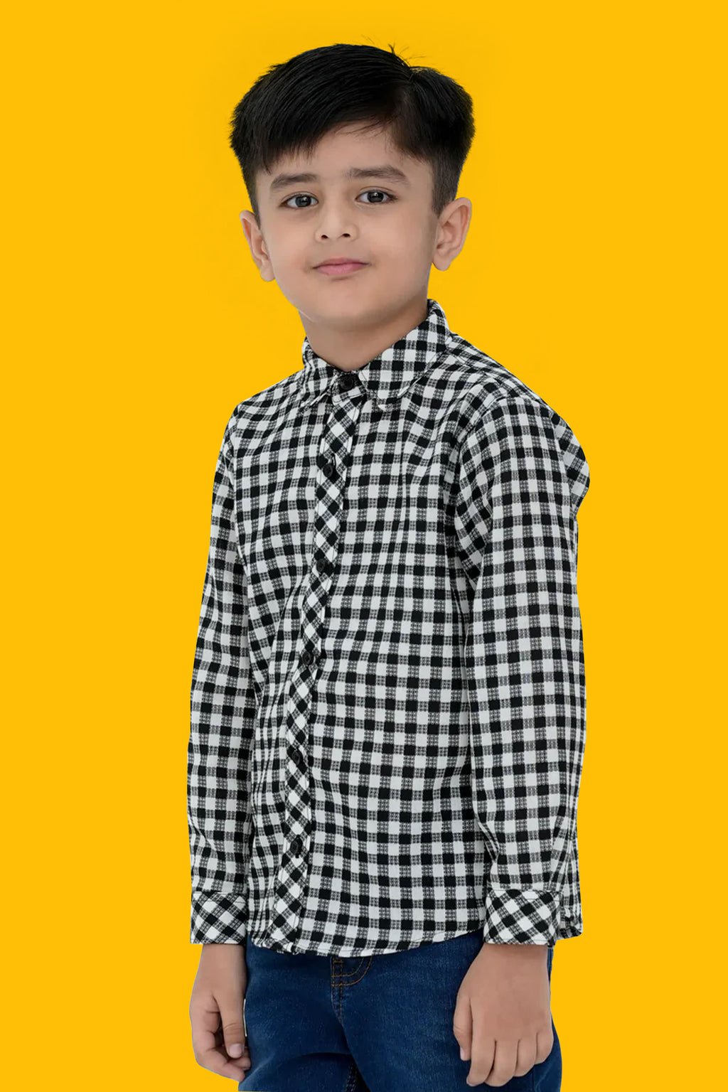 Boys Casual Shirts - Black