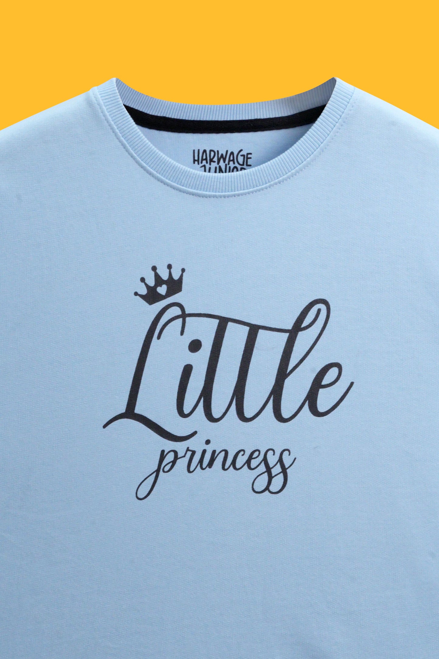 Little Girls Two-Piece Outfit - Clear Sky