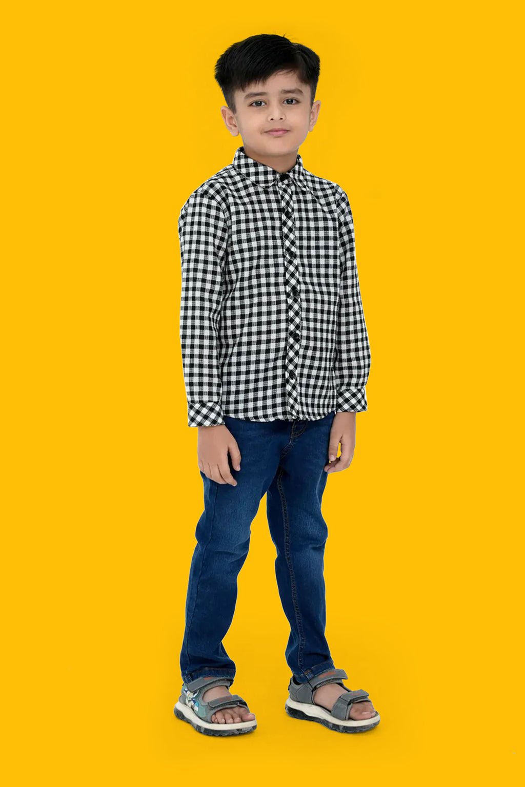 Boys Casual Shirts - Black