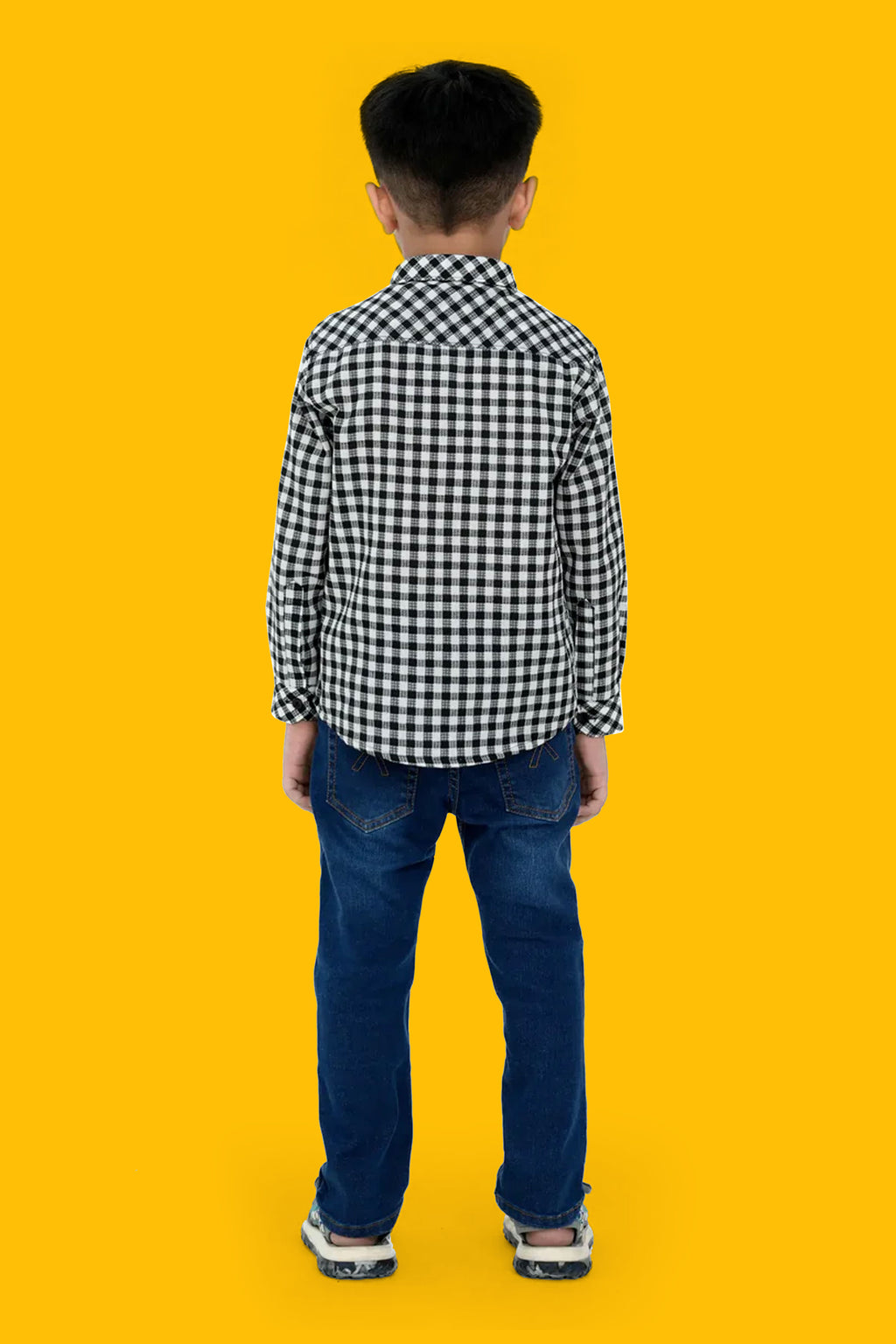 Boys Casual Shirts - Black