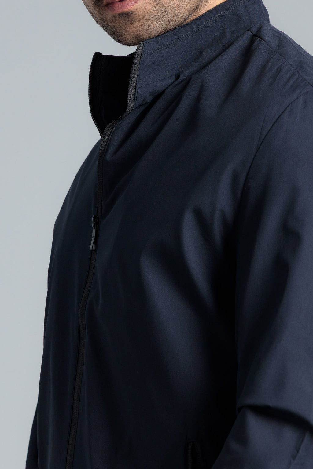 Men’s Wind Breaker Jacket - Navy Peony