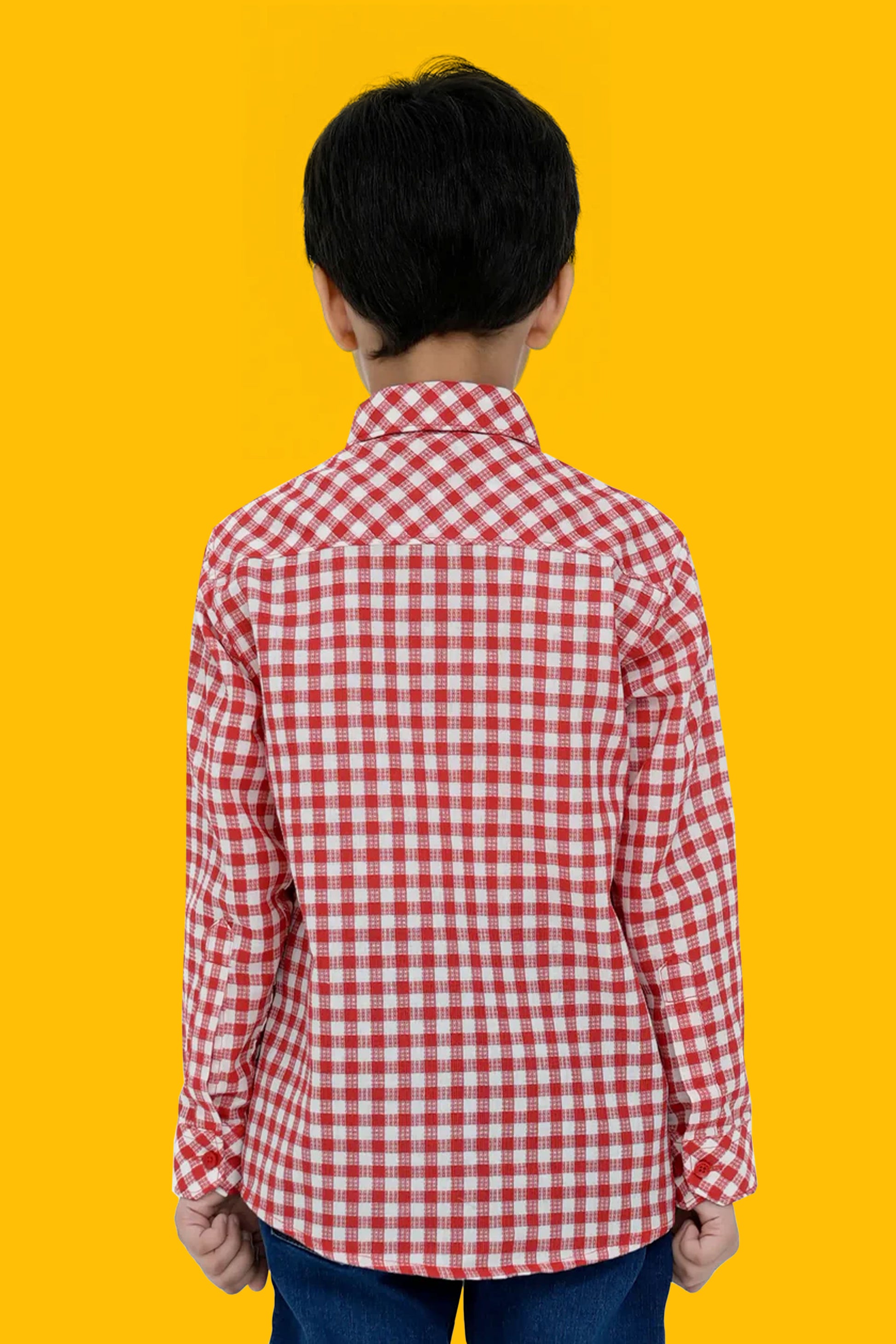 Boy Casual Shirt - Red