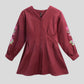 Women Cotton Dress - Cabernet