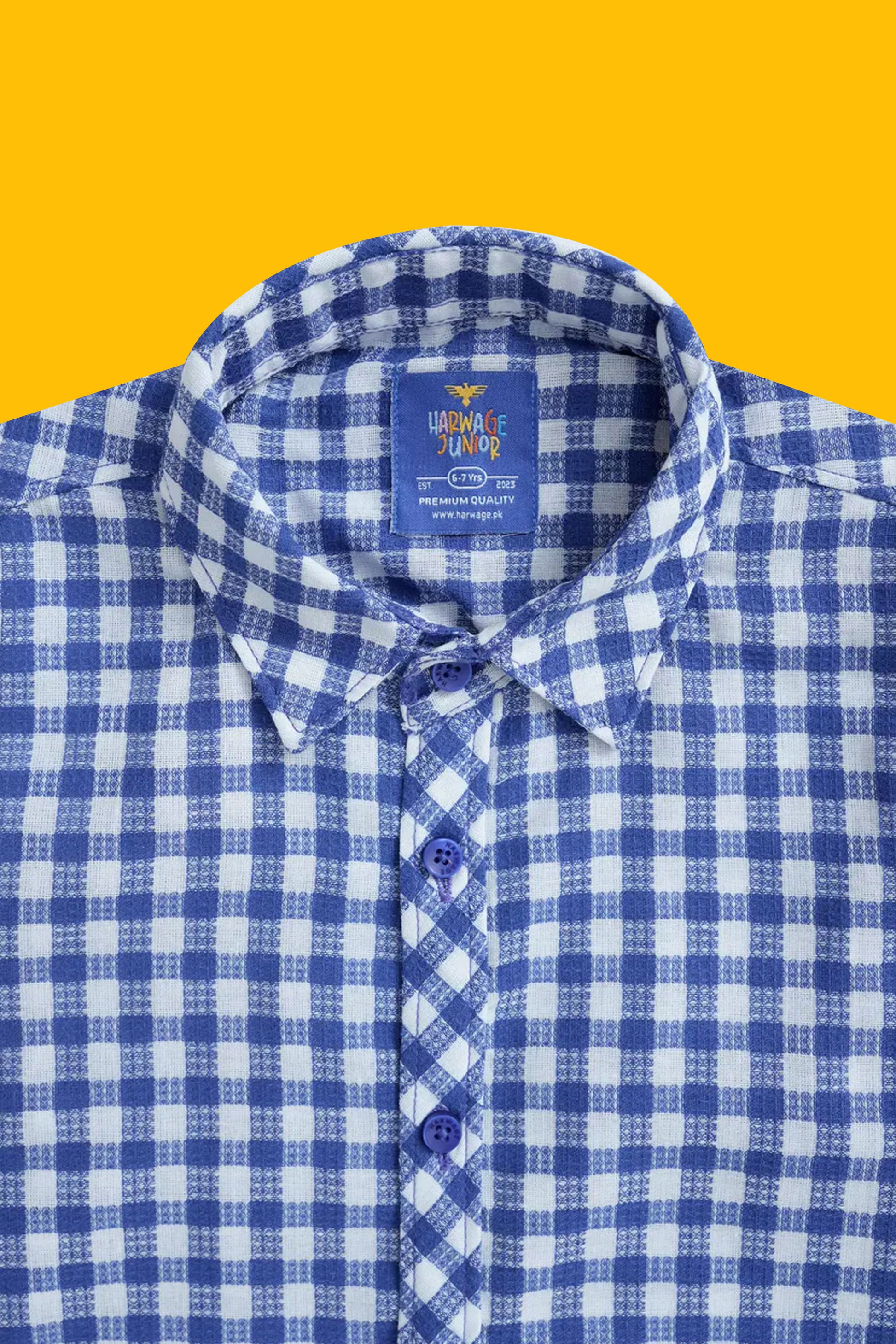 Boys Casual Shirts - Blue
