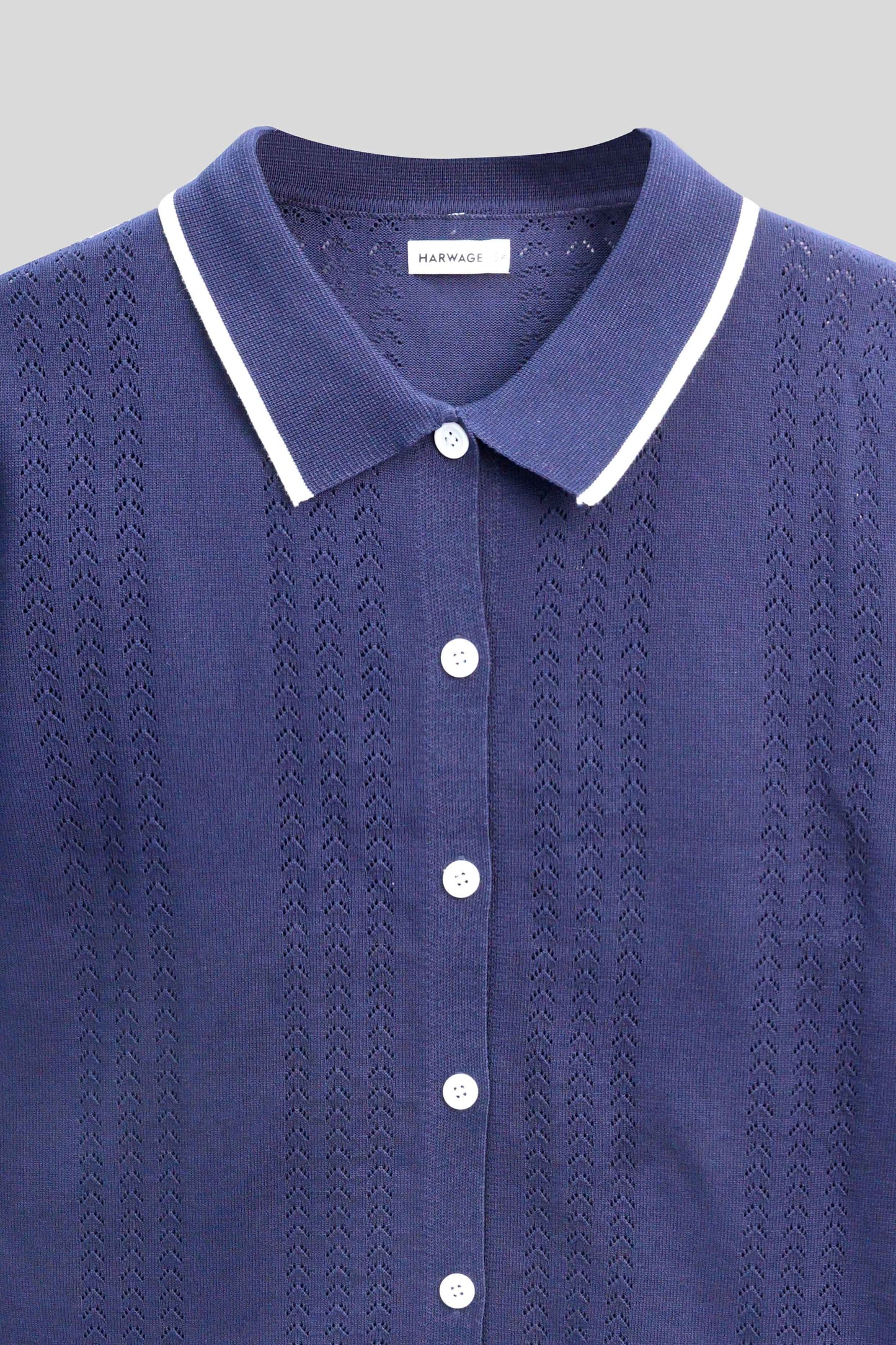 Men Wool Jersey - Navy