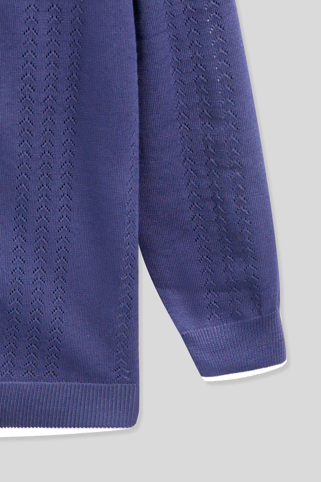 Men Wool Jersey - Navy